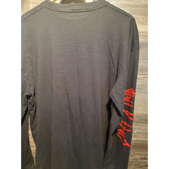 Trippie Redd Shirt Mens Xl Long Sleeve Black 1400 Lifes A Trip Rap Tee - Picture 3 of 5